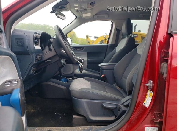 3FTTW8JA2SRA07598 2025 FORD MAVERICK Red Front interior view