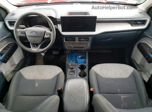 3FTTW8JA2SRA07598 2025 FORD MAVERICK Red Dashboard view