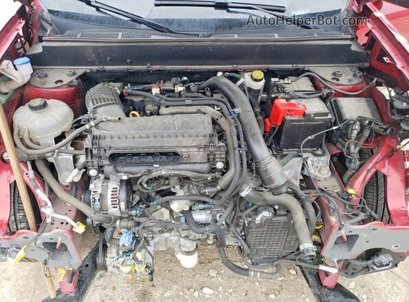 3FTTW8JA2SRA07598 2025 FORD MAVERICK Red Rear interior view