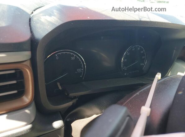 3FTTW8M30RRB46829 2024 FORD MAVERICK Белый Вид щитка приборов