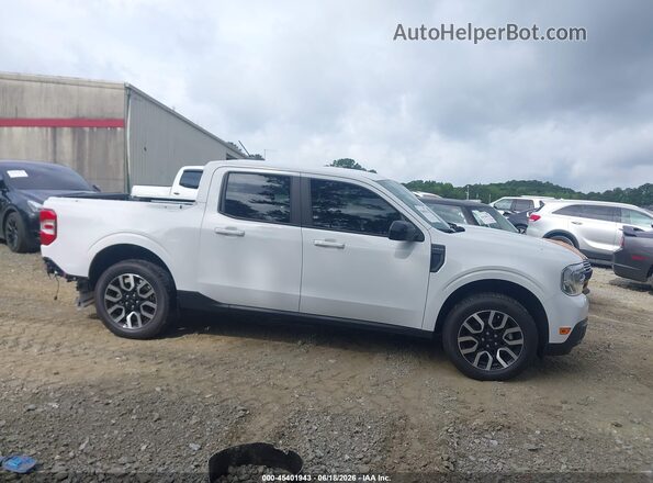 3FTTW8M37RRA73023 2024 FORD MAVERICK White Widok wnętrza z tyłu