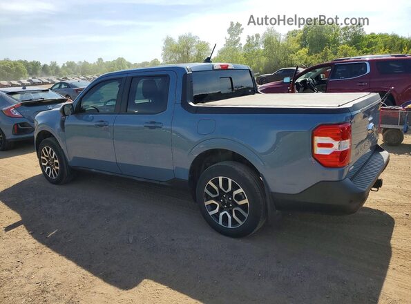 3FTTW8M39RRA36832 2024 FORD MAVERICK Blue Trasero izquierdo