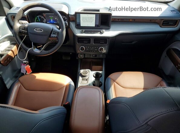 3FTTW8M39RRA36832 2024 FORD MAVERICK Blue Vista del salpicadero