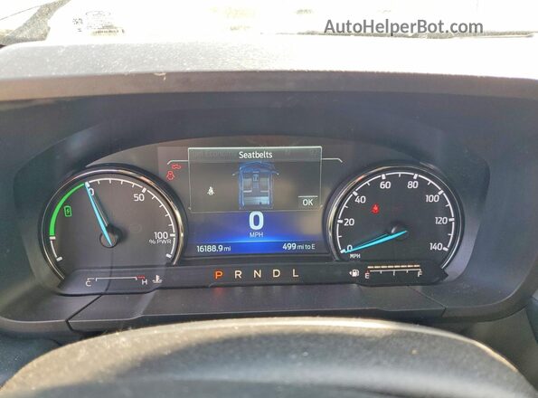 3FTTW8M39RRA36832 2024 FORD MAVERICK Blue Vista del cuadro de instrumentos