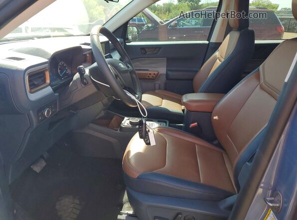 3FTTW8M39RRA36832 2024 FORD MAVERICK Blue Vista interior delantera