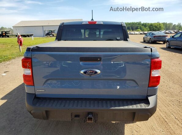 3FTTW8M39RRA36832 2024 FORD MAVERICK Blue Vista trasera