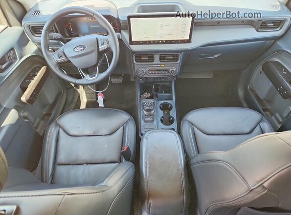 3FTTW8S32SRB29393 2025 FORD MAVERICK Cream Вид панелі приладів