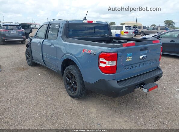 3FTTW8S90RRA70617 2024 FORD MAVERICK Blue Задня ліва чверть