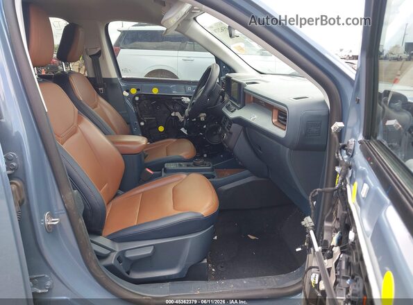 3FTTW8S90RRA70617 2024 FORD MAVERICK Blue Вид салону спереду