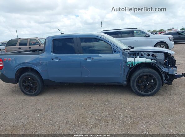3FTTW8S90RRA70617 2024 FORD MAVERICK Blue Панорамний вид салону 360°