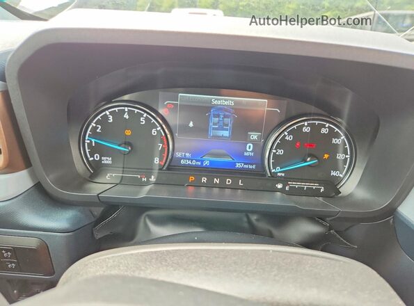 3FTTW8S91RRB44112 2024 FORD MAVERICK Silver Вид щитка приладів