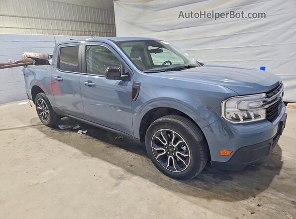 3FTTW8S93RRB30132 2024 FORD MAVERICK Blue Przód prawy