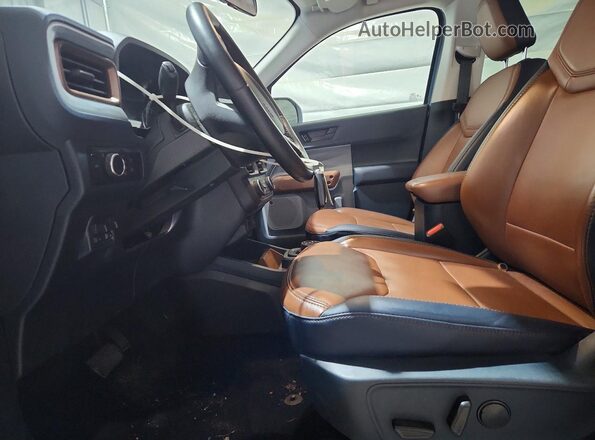 3FTTW8S93RRB30132 2024 FORD MAVERICK Blue Widok wnętrza z przodu
