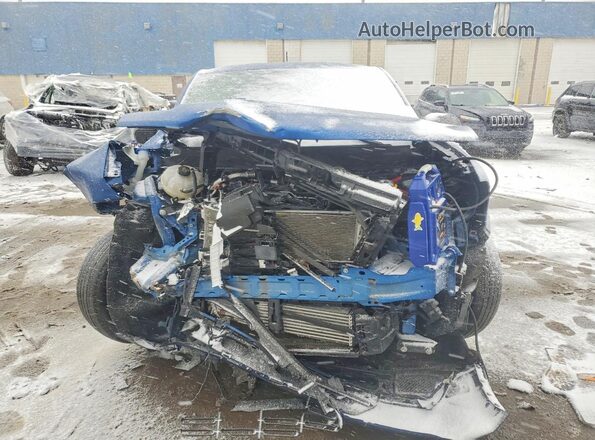3FTTW8S95RRA66983 2024 FORD MAVERICK Blue Вид спереду