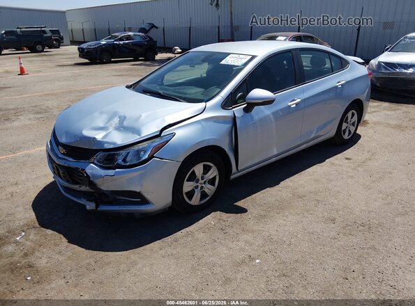3G1BC5SM0HS551961 2017 CHEVROLET CRUZE Silver Передня ліва чверть