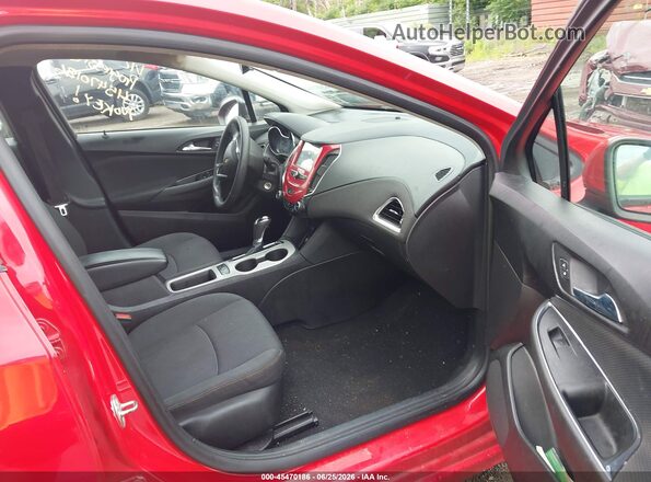 3G1BC5SM5HS559263 2017 CHEVROLET CRUZE Red წინა სალონის ხედი