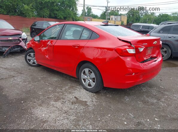 3G1BC5SM5HS559263 2017 CHEVROLET CRUZE Red უკანა მარცხენა