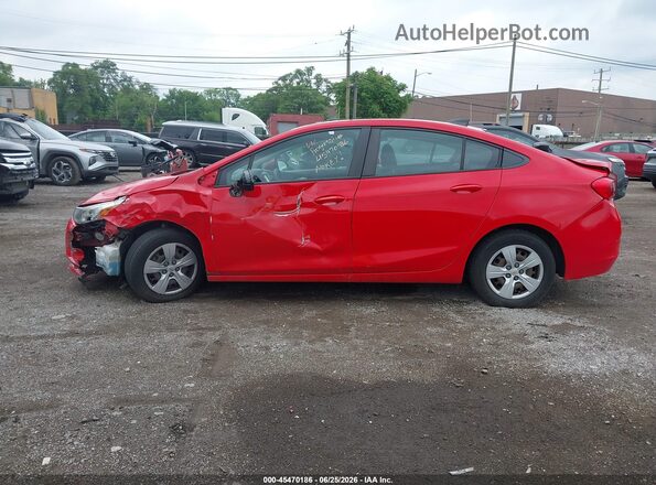3G1BC5SM5HS559263 2017 CHEVROLET CRUZE Red სალონის 360-გრადუსიანი ხედი