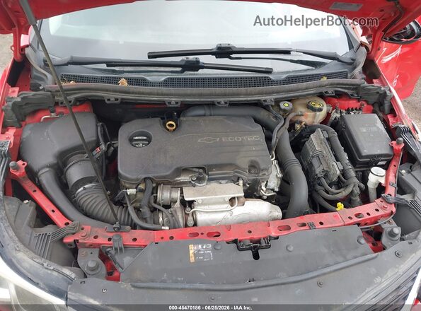 3G1BC5SM5HS559263 2017 CHEVROLET CRUZE Red უკანა ხედი