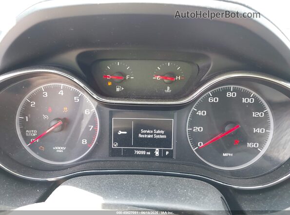 3G1BC6SM0KS600752 2019 CHEVROLET CRUZE Серебряный Вид задних сидений