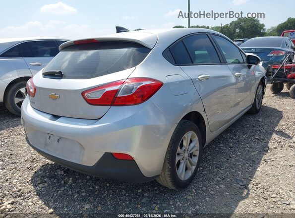 3G1BC6SM0KS600752 2019 CHEVROLET CRUZE Серебряный Задняя правая четверть
