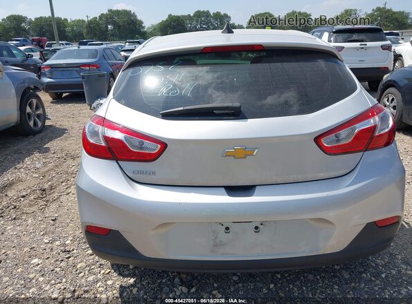 3G1BC6SM0KS600752 2019 CHEVROLET CRUZE Серебряный 