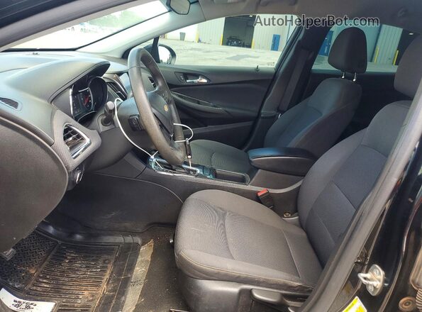 3G1BC6SMXKS553956 2019 CHEVROLET CRUZE Black Вид салону спереду