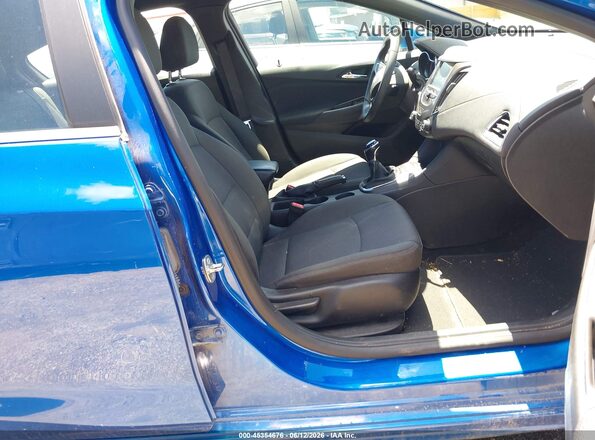 3G1BD6SM3HS613145 2017 CHEVROLET CRUZE Blue Front interior view