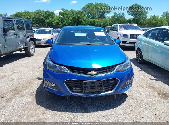 3G1BD6SM3HS613145 2017 CHEVROLET CRUZE Blue Rear interior view