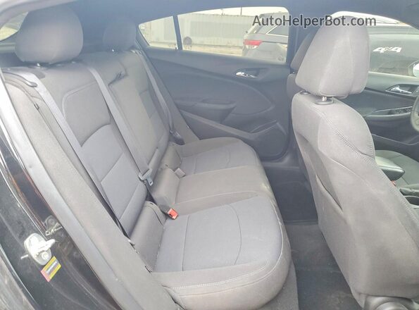 3G1BD6SM5JS650803 2018 CHEVROLET CRUZE Черный Вид задних сидений