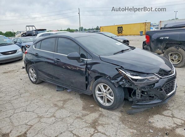3G1BD6SM5JS650803 2018 CHEVROLET CRUZE Черный Передняя правая четверть