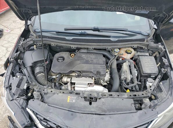 3G1BD6SM5JS650803 2018 CHEVROLET CRUZE Черный Вид задней части салона