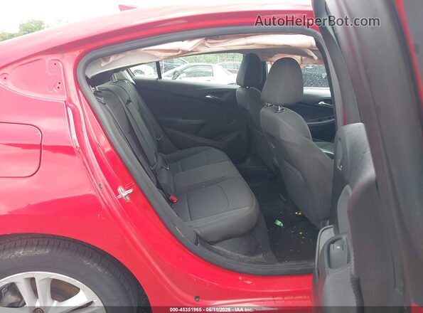 3G1BE5SM3GS600921 2016 CHEVROLET CRUZE Red Vista de la etiqueta del VIN