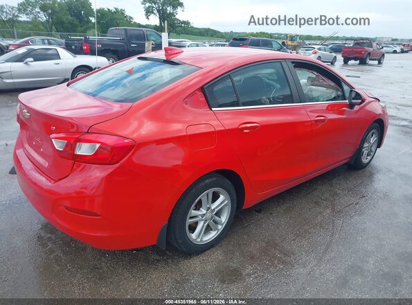 3G1BE5SM3GS600921 2016 CHEVROLET CRUZE Red Trasero derecho