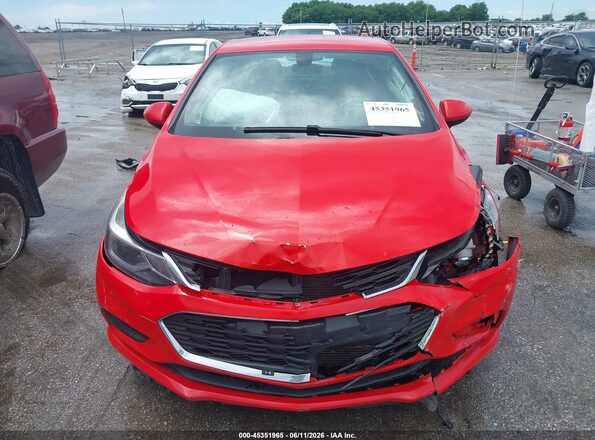 3G1BE5SM3GS600921 2016 CHEVROLET CRUZE Red Vista del cuadro de instrumentos