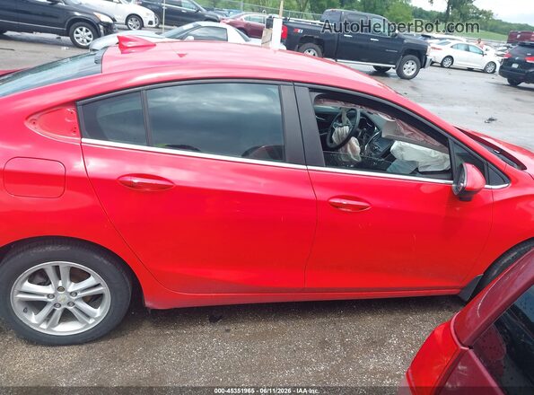 3G1BE5SM3GS600921 2016 CHEVROLET CRUZE Red Vista interior trasera