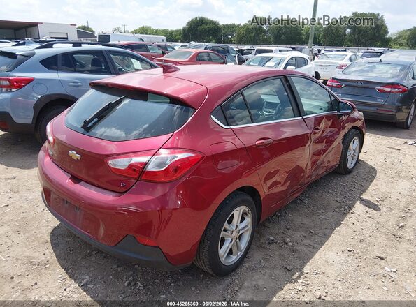 3G1BE6SM0HS541835 2017 CHEVROLET CRUZE Red Задня права чверть