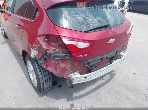 3G1BE6SM0HS588671 2017 CHEVROLET CRUZE Red Front view