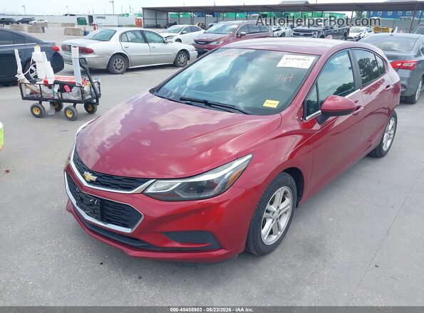 3G1BE6SM0HS588671 2017 CHEVROLET CRUZE Red Front left