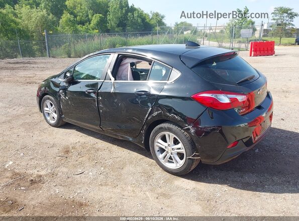3G1BE6SM0JS602364 2018 CHEVROLET CRUZE Черный Задняя левая четверть