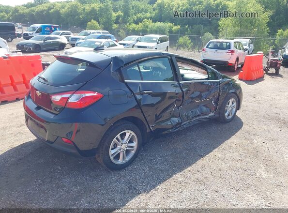 3G1BE6SM0JS602364 2018 CHEVROLET CRUZE Черный Задняя правая четверть