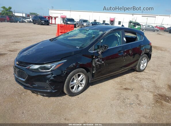 3G1BE6SM0JS602364 2018 CHEVROLET CRUZE Черный Передняя левая четверть