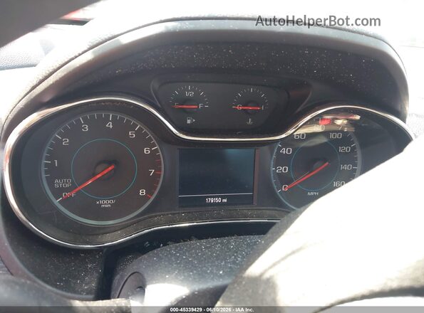 3G1BE6SM0JS602364 2018 CHEVROLET CRUZE Черный Вид задних сидений