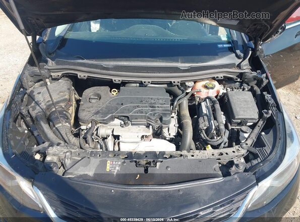 3G1BE6SM0JS602364 2018 CHEVROLET CRUZE Черный Вид сзади