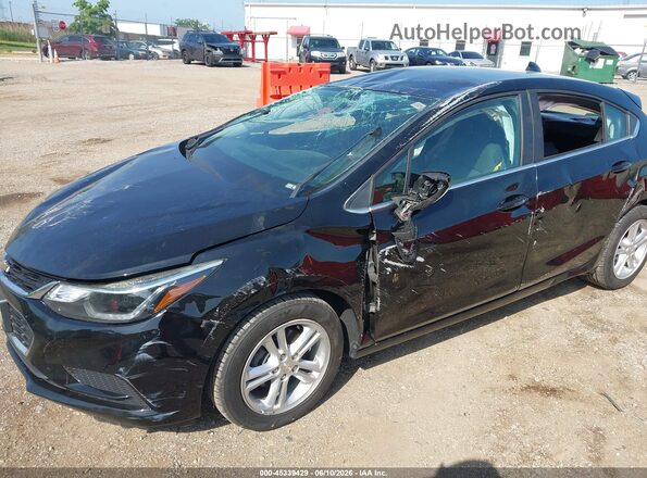 3G1BE6SM0JS602364 2018 CHEVROLET CRUZE Черный Вид спереди