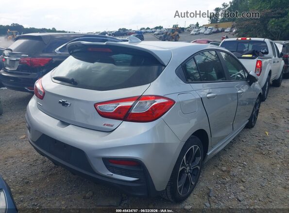 3G1BE6SM0KS603824 2019 CHEVROLET CRUZE Серебряный Задняя правая четверть
