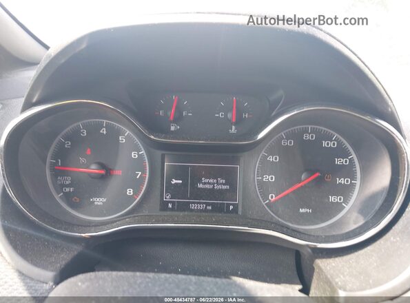 3G1BE6SM0KS603824 2019 CHEVROLET CRUZE Серебряный Вид задних сидений