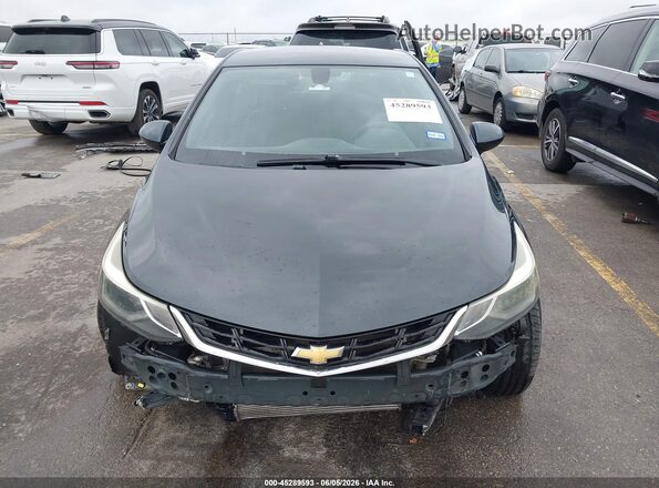 3G1BE6SM1HS601623 2017 CHEVROLET CRUZE Black Instrument cluster view