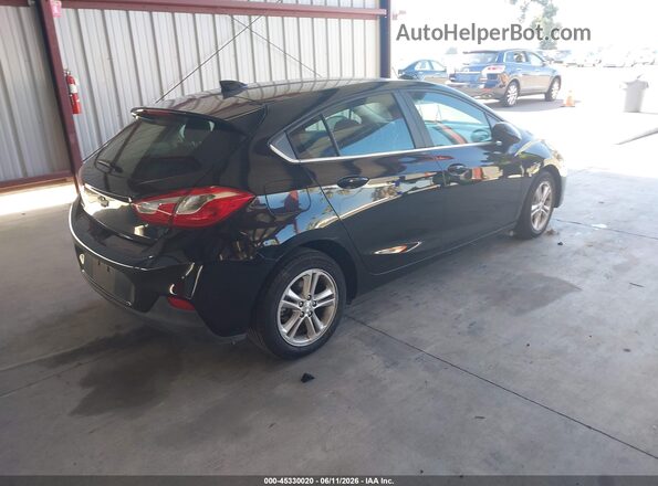 3G1BE6SM1JS653078 2018 CHEVROLET CRUZE Черный 