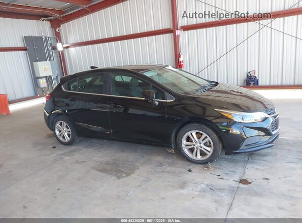 3G1BE6SM1JS653078 2018 CHEVROLET CRUZE Черный 